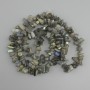 Labradorite Chip Beads, Diameter 7-18×3-8 mm, Length 78 cm ±